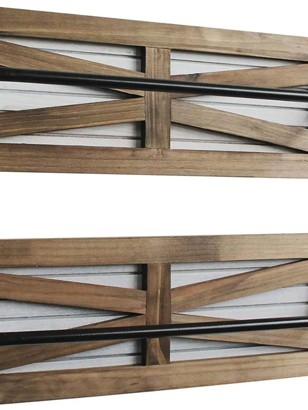 2PCS Rustic Towel Racks